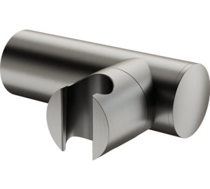 SOPORTE DUCHA CILÍNDRICO BRUSHED METAL